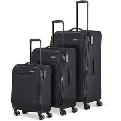 Travelite Koffer Set Chios Größen L/M/S, 3-teilig, Weichschale Travelite Koffer Set Chios Größen L/M/S, 3-teilig, Weichschale