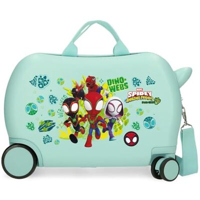 Marvel Joumma Spidey Dino-Webs Kinderkoffer Blau 45x31x20 cm Starres 1.8 kgs ABS 1.8 kgs 24.6L Handgepäck Marvel Joumma Spidey Dino-Webs Kinderkoffer Blau 45x31x20 cm Starres 1.8 kgs ABS 1.8 kgs 24.6L Handgepäck