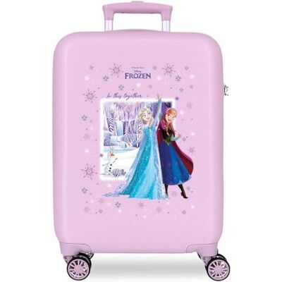 Disney Joumma Frozen In This Together Kabinenkoffer, 38 x 55 x 20 cm, starres ABS-Seitenkombinationsschloss 35L 2.5kg, 4 Doppelrollen, lila Disney Joumma Frozen In This Together Kabinenkoffer, 38 x 55 x 20 cm, starres ABS-Seitenkombinationsschloss 35L 2.5kg, 4 Doppelrollen, lila