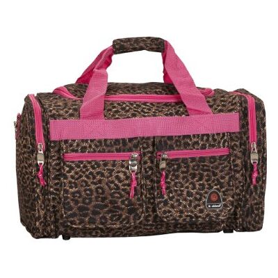 Rockland Gepäcktasche, 48,3 cm, pink leopard, Einheitsgröße, Seesack Rockland Gepäcktasche, 48,3 cm, pink leopard, Einheitsgröße, Seesack