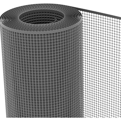 TENAX Schutznetz aus Kunststoff Quadra 10 Anthrazit 1,00x30 m, Vielzwecknetz mit quadratischen Maschen um Balkone, Umzäunungen und Geländer zu schützen TENAX Schutznetz aus Kunststoff Quadra 10 Anthrazit 1,00x30 m, Vielzwecknetz mit quadratischen Maschen um Balkone, Umzäunungen und Geländer zu schützen