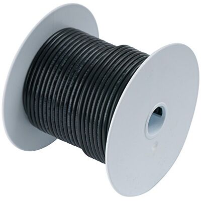Ancor TINNED Copper Wire 00AWG (67MM²) Black 50FT Ancor TINNED Copper Wire 00AWG (67MM²) Black 50FT