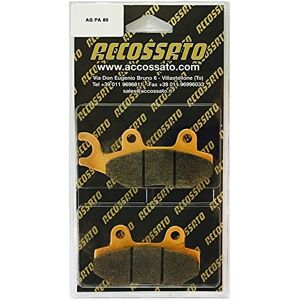 ACCOSSATO Bremsbelag agpa80st, Kymco > 300 People Man Left/Rear, 300 (2008) ACCOSSATO Bremsbelag agpa80st, Kymco > 300 People Man Left/Rear, 300 (2008)