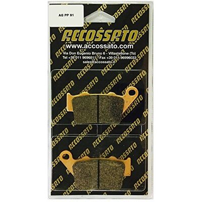ACCOSSATO Bremsbelag agpp91st, KTM > SMC 660 Supermoto, 660 (2003) ACCOSSATO Bremsbelag agpp91st, KTM > SMC 660 Supermoto, 660 (2003)
