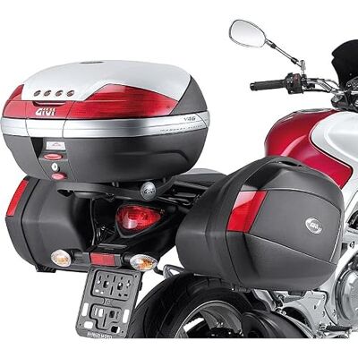 Givi SR121 Topcase Träger Monokey Koffer, Schwarz Givi SR121 Topcase Träger Monokey Koffer, Schwarz