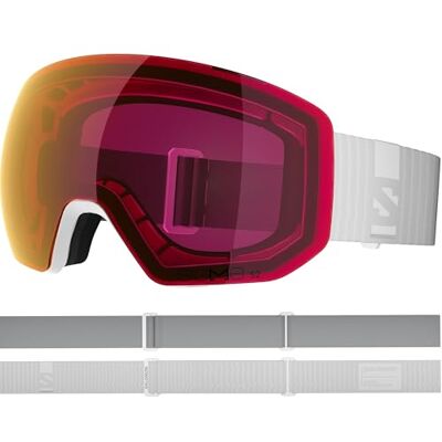 Salomon RADIUM PRO S SIGMA Goggles, Unisex Anti-Fog Ski and Snowboard Goggles For Snowboarding and Mountain Adventures Salomon RADIUM PRO S SIGMA Goggles, Unisex Anti-Fog Ski and Snowboard Goggles For Snowboarding and Mountain Adventures