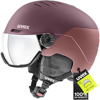 Uvex Wanted Visor Visier Skihelm Navy mat Uvex Wanted Visor Visier Skihelm Navy mat