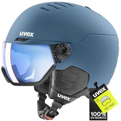 Uvex Wanted Visor Visier Skihelm Navy mat Uvex Wanted Visor Visier Skihelm Navy mat