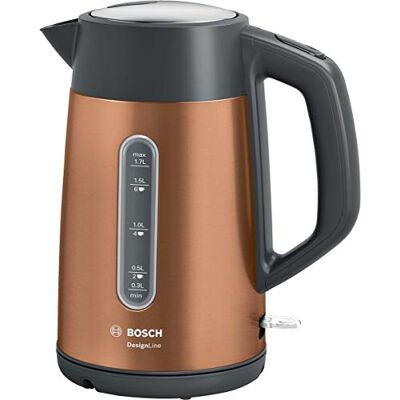 Bosch TWK4P439 - Fekete, Arany - Elektromos vízforraló Bosch TWK4P439 - Fekete, Arany - Elektromos vízforraló