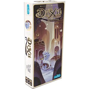 Asmodee Libellud Dixit Erweiterung: Revelations (Edition 2022) Kommunikationsspiel Alter: 8+ 3 bis 6 Spieler Spielzeit: 30 min Asmodee Libellud Dixit Erweiterung: Revelations (Edition 2022) Kommunikationsspiel Alter: 8+ 3 bis 6 Spieler Spielzeit: 30 min