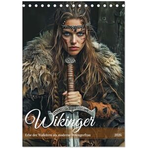 CALVENDO Wikinger Erbe der Walküren als moderne Wikingerfrau (Tischkalender 2026 DIN A5 hoch), Monatskalender: Kühn und furchtlos: Frauen in zeitgenössischer Wikingermode ( Menschen) CALVENDO Wikinger Erbe der Walküren als moderne Wikingerfrau (Tischkalender 2026 DIN A5 hoch), Monatskalender: Kühn und furchtlos: Frauen in zeitgenössischer Wikingermode ( Menschen)