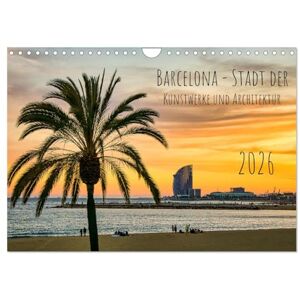 CALVENDO Barcelona Stadt der Kunstwerke und Architektur (Wandkalender 2026 DIN A4 quer), Monatskalender: Die Hauptstadt der spanischen Region ... und Kunstschätze bekannt. ( Orte) CALVENDO Barcelona Stadt der Kunstwerke und Architektur (Wandkalender 2026 DIN A4 quer), Monatskalender: Die Hauptstadt der spanischen Region ... und Kunstschätze bekannt. ( Orte)