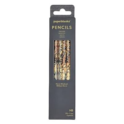 Paperblanks Morris Windrush (William Morris) Pencil (4 Pack) Paperblanks Morris Windrush (William Morris) Pencil (4 Pack)