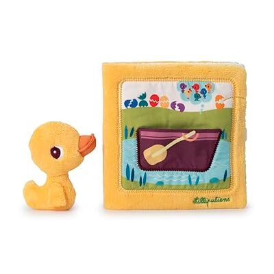 Lilliputiens Stoffbuch Thema Bauernhof Babybuch 12 Monate Lerne Farben, Tiere Entwickelt den Tastsinn Ab 18 Monate Lilliputiens Stoffbuch Thema Bauernhof Babybuch 12 Monate Lerne Farben, Tiere Entwickelt den Tastsinn Ab 18 Monate