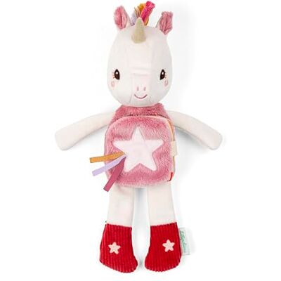 Lilliputiens Lena das Einhorn Plüschtier mit Bild Rosa 26 cm ab 6 Monaten 83664 Lilliputiens Lena das Einhorn Plüschtier mit Bild Rosa 26 cm ab 6 Monaten 83664