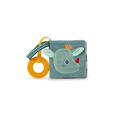 Lilliputiens Stoffbilderbuch für Babys Joe der Drache Interaktives Buch mit Beißring und sensorischen Aktivitäten Erstes Buch zur Förderung von Babys ab 6 Monaten 83496 Lilliputiens Stoffbilderbuch für Babys Joe der Drache Interaktives Buch mit Beißring und sensorischen Aktivitäten Erstes Buch zur Förderung von Babys ab 6 Monaten 83496