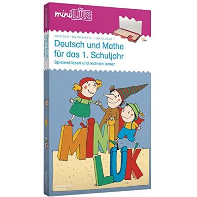 LÜK mini-Sets: mini-Set: 1. Klasse Mathematik, Deutsch: Deutsch und Mathe für das 1.Schuljahr: Mathestation 1.Klasse / Erstlesestation 1 / ... ... 1 / Spielend lesen und rechnen lernen LÜK mini-Sets: mini-Set: 1. Klasse Mathematik, Deutsch: Deutsch und Mathe für das 1.Schuljahr: Mathestation 1.Klasse / Erstlesestation 1 / ... ... 1 / Spielend lesen und rechnen lernen