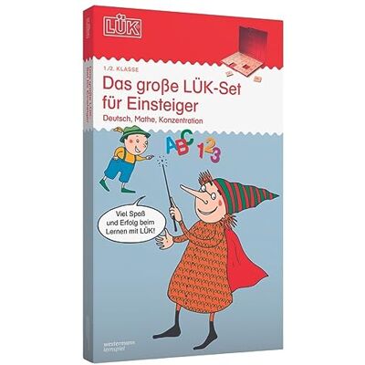 LÜK Das große -Set für Einsteiger: 1./2. Klasse Mathematik, Deutsch, Konzentration Das große -Set für Einsteiger (-Sets: Kasten + Übungsheft/e) LÜK Das große -Set für Einsteiger: 1./2. Klasse Mathematik, Deutsch, Konzentration Das große -Set für Einsteiger (-Sets: Kasten + Übungsheft/e)