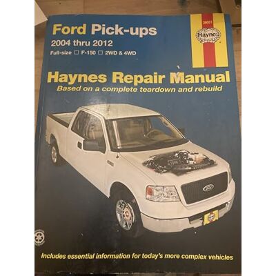 Haynes Ford Pick-Ups 2004 Thru 2014: 2004-14 ( Repair Manual) Haynes Ford Pick-Ups 2004 Thru 2014: 2004-14 ( Repair Manual)