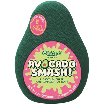 Asmodee : Avocado Smash, Brettspiel für die ganze Familie, 2+ Spieler, ab 6 Jahren, italienische Ausgabe Asmodee : Avocado Smash, Brettspiel für die ganze Familie, 2+ Spieler, ab 6 Jahren, italienische Ausgabe