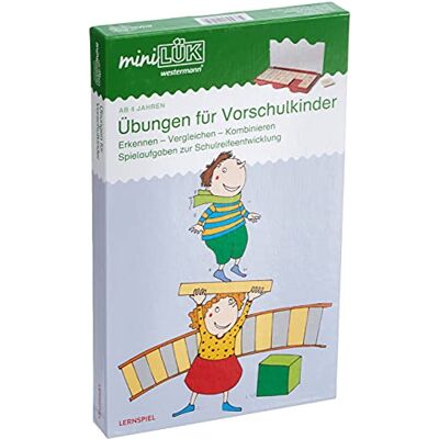 LÜK mini-Sets: Kindergarten/Vorschule: Übungen für Vorschulkinder (Kasten + Übungsheft/e), White LÜK mini-Sets: Kindergarten/Vorschule: Übungen für Vorschulkinder (Kasten + Übungsheft/e), White