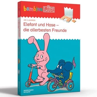 LÜK bambino-Set: 2/3/4 Jahre Elefant und Hase die allerbesten Freunde (bambino-Sets: Kasten + Übungsheft/e) LÜK bambino-Set: 2/3/4 Jahre Elefant und Hase die allerbesten Freunde (bambino-Sets: Kasten + Übungsheft/e)