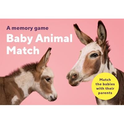 Laurence King Publishing Baby Animal Match: A Memory Game Laurence King Publishing Baby Animal Match: A Memory Game