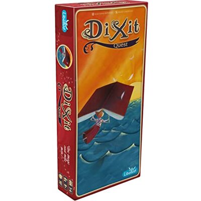 Asmodee Libellud Dixit Erweiterung: Quest (Edition 2022) Kommunikationsspiel Alter: 8+ 3 bis 6 Spieler Spielzeit: 30 min Asmodee Libellud Dixit Erweiterung: Quest (Edition 2022) Kommunikationsspiel Alter: 8+ 3 bis 6 Spieler Spielzeit: 30 min