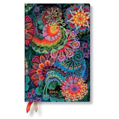 Paperblanks Moonlight (Olena’s Garden) Mini Verso 12-month Dayplanner 2024 Paperblanks Moonlight (Olena’s Garden) Mini Verso 12-month Dayplanner 2024
