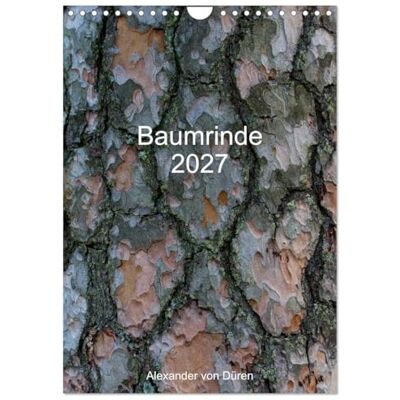 CALVENDO Kalender 2027 · Baumrinde 2027 Baumrinden oder Borke weisen eine Vielzahl unterschiedlichster Farben und Strukturen… · DIN A4 hoch · Wandkalender CALVENDO Kalender 2027 · Baumrinde 2027 Baumrinden oder Borke weisen eine Vielzahl unterschiedlichster Farben und Strukturen… · DIN A4 hoch · Wandkalender