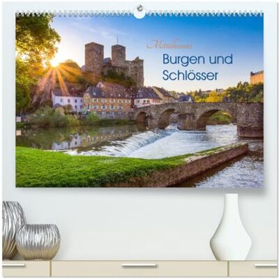 CALVENDO Mittelhessens Burgen und Schlösser (hochwertiger Premium Wandkalender 2026 DIN A2 quer), Kunstdruck in Hochglanz: 13 farbenfrohe romantische Ansichten ... Burgen- und Schlösserwelt ( Orte) CALVENDO Mittelhessens Burgen und Schlösser (hochwertiger Premium Wandkalender 2026 DIN A2 quer), Kunstdruck in Hochglanz: 13 farbenfrohe romantische Ansichten ... Burgen- und Schlösserwelt ( Orte)