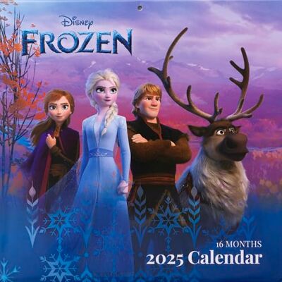 Pyramid – Frozen 2025 Broschürenkalender, 30x30cm, Kalender für Disney-Fans von Prinzessinnen-Abenteuer, Monatskalender mit farbenfrohen Illustrationen, nachhaltig nur mit Papierumschlag Pyramid – Frozen 2025 Broschürenkalender, 30x30cm, Kalender für Disney-Fans von Prinzessinnen-Abenteuer, Monatskalender mit farbenfrohen Illustrationen, nachhaltig nur mit Papierumschlag
