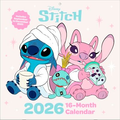 Pyramid LILO & STITCH 2026 – Broschürenkalender 30×30 cm mit Disney-Motiven – Wandkalender für Kinder, Familien & Fans der chaotisch-liebenswerten Charaktere Pyramid LILO & STITCH 2026 – Broschürenkalender 30×30 cm mit Disney-Motiven – Wandkalender für Kinder, Familien & Fans der chaotisch-liebenswerten Charaktere