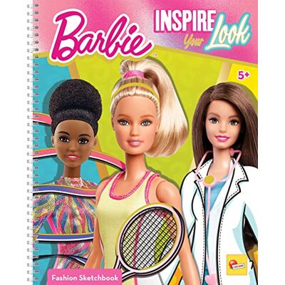 Liscianigiochi Lisciani BARBIE Skizzenbuch Inspiriert Deinen Look BARBIE Modelle zum Anziehen Kreatives Spiel Supermodische Kleidung Farbe Marker Für Mädchen ab 5 Jahren Liscianigiochi Lisciani BARBIE Skizzenbuch Inspiriert Deinen Look BARBIE Modelle zum Anziehen Kreatives Spiel Supermodische Kleidung Farbe Marker Für Mädchen ab 5 Jahren