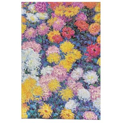 Paperblanks Monet's Chrysanthemums Mini Lined Hardback Journal (Elastic Band Closure): Hardcover mit Elastikbandverschluss Paperblanks Monet's Chrysanthemums Mini Lined Hardback Journal (Elastic Band Closure): Hardcover mit Elastikbandverschluss