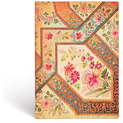 Paperblanks Blumenpracht Bukett auf Elfenbein Notizbuch Midi Flexi Liniert 176 Seiten Paperblanks Blumenpracht Bukett auf Elfenbein Notizbuch Midi Flexi Liniert 176 Seiten