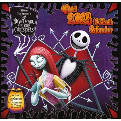 Pyramid Disney Nightmare Before Christmas Kalender 2024 Ein Monat je Seite 30cm x 30cm Offizielles Lizenzprodukt Pyramid Disney Nightmare Before Christmas Kalender 2024 Ein Monat je Seite 30cm x 30cm Offizielles Lizenzprodukt