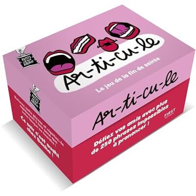 FIRST Petit apéro Ar-ti-cu-le (3e ed) FIRST Petit apéro Ar-ti-cu-le (3e ed)
