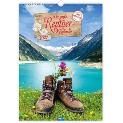TROTSCH TRÖTSCH Großbildkalender Der große Rentnerkalender 2027 TROTSCH TRÖTSCH Großbildkalender Der große Rentnerkalender 2027
