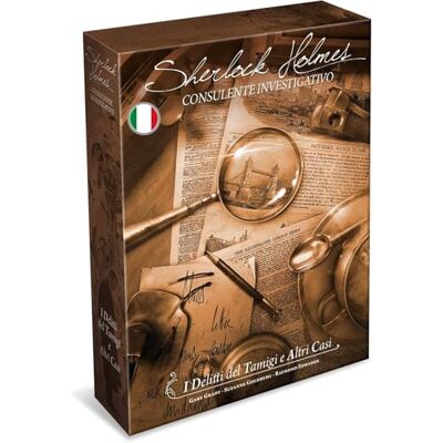 Asmodee Sherlock Holmes Consulente Investigativo – I Delitti Del Tamigi e Altri Casi Italienische Sprache Asmodee Sherlock Holmes Consulente Investigativo – I Delitti Del Tamigi e Altri Casi Italienische Sprache