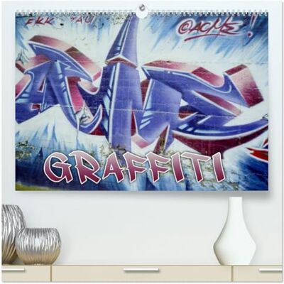 CALVENDO Kalender 2027 · Graffiti Kunst aus der Dose Graffiti ist Kunst und bedeutet nicht immer illegale Wandschmierereien · DIN A2 quer · Premium Wandkalender CALVENDO Kalender 2027 · Graffiti Kunst aus der Dose Graffiti ist Kunst und bedeutet nicht immer illegale Wandschmierereien · DIN A2 quer · Premium Wandkalender