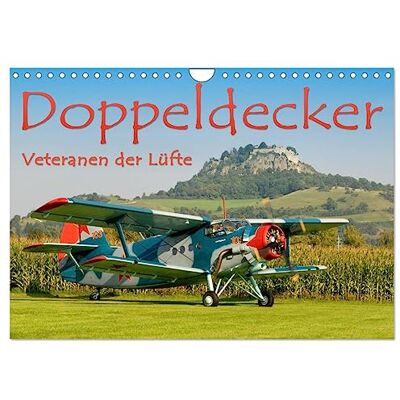 CALVENDO Kalender 2027 · Doppeldecker Veteranen der Lüfte Legendäre Flugzeugveteranen in Aktion, fotografiert von Markus Keller · DIN A4 quer · Wandkalender CALVENDO Kalender 2027 · Doppeldecker Veteranen der Lüfte Legendäre Flugzeugveteranen in Aktion, fotografiert von Markus Keller · DIN A4 quer · Wandkalender