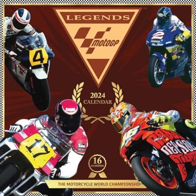 Pyramid Moto GP Kalender 2024 Ein Monat je Seite 30cm x 30cm Offizielles Lizenzprodukt Pyramid Moto GP Kalender 2024 Ein Monat je Seite 30cm x 30cm Offizielles Lizenzprodukt