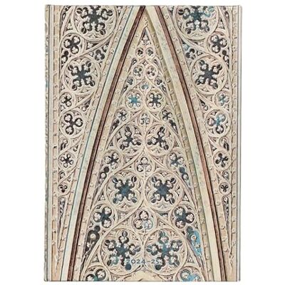 Paperblanks Vault of the Milan Cathedral (Duomo di Milano) Midi 18-month Horizontal Hardback Dayplanner 2025 (Wrap Closure) Paperblanks Vault of the Milan Cathedral (Duomo di Milano) Midi 18-month Horizontal Hardback Dayplanner 2025 (Wrap Closure)