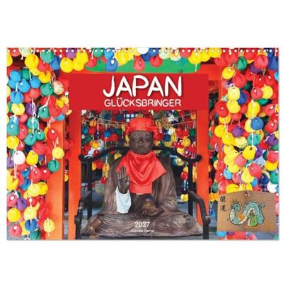 CALVENDO Japan Glücksbringer (Wandkalender 2027 DIN A3 quer), Monatskalender: Zur traditionellen japanischen Kultur gehören diese Glücksbringer mit ... an die Götter weiterzugeben. ( Orte) CALVENDO Japan Glücksbringer (Wandkalender 2027 DIN A3 quer), Monatskalender: Zur traditionellen japanischen Kultur gehören diese Glücksbringer mit ... an die Götter weiterzugeben. ( Orte)