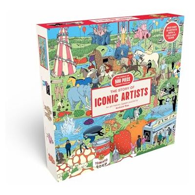 Laurence King The Story of Iconic Artists: A 500 Piece Art History Jigsaw Puzzle Laurence King The Story of Iconic Artists: A 500 Piece Art History Jigsaw Puzzle