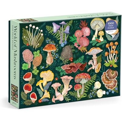 Galison World of Mushrooms. 1000 Piece Puzzle Galison World of Mushrooms. 1000 Piece Puzzle