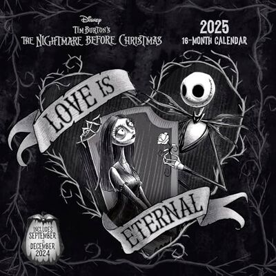 Pyramid – The Nightmare before Christmas 2025 Broschürenkalender, 30x30cm, Kalender für Fans des kultigen Animationsfilm, Monatsübersicht, nachhaltig nur mit Papierumschlag Pyramid – The Nightmare before Christmas 2025 Broschürenkalender, 30x30cm, Kalender für Fans des kultigen Animationsfilm, Monatsübersicht, nachhaltig nur mit Papierumschlag