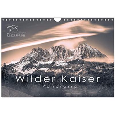 CALVENDO Wilder Kaiser Panorama 2026 (Wandkalender 2026 DIN A4 quer), Monatskalender: Wundervolle Landschaftsaufnahmen vom Wilden Kaiser in Tirol im Panorama Format ( Natur) CALVENDO Wilder Kaiser Panorama 2026 (Wandkalender 2026 DIN A4 quer), Monatskalender: Wundervolle Landschaftsaufnahmen vom Wilden Kaiser in Tirol im Panorama Format ( Natur)