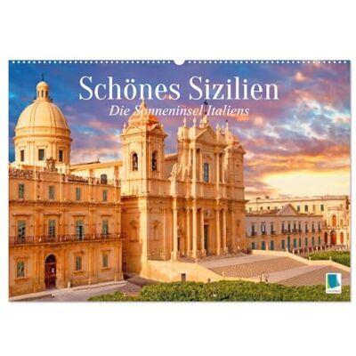 CALVENDO Kalender 2027 · Schönes Sizilien: die Sonneninsel Italiens Sizilien: Sehnsucht nach Sonne, Strand und Meer · DIN A2 quer · Wandkalender CALVENDO Kalender 2027 · Schönes Sizilien: die Sonneninsel Italiens Sizilien: Sehnsucht nach Sonne, Strand und Meer · DIN A2 quer · Wandkalender